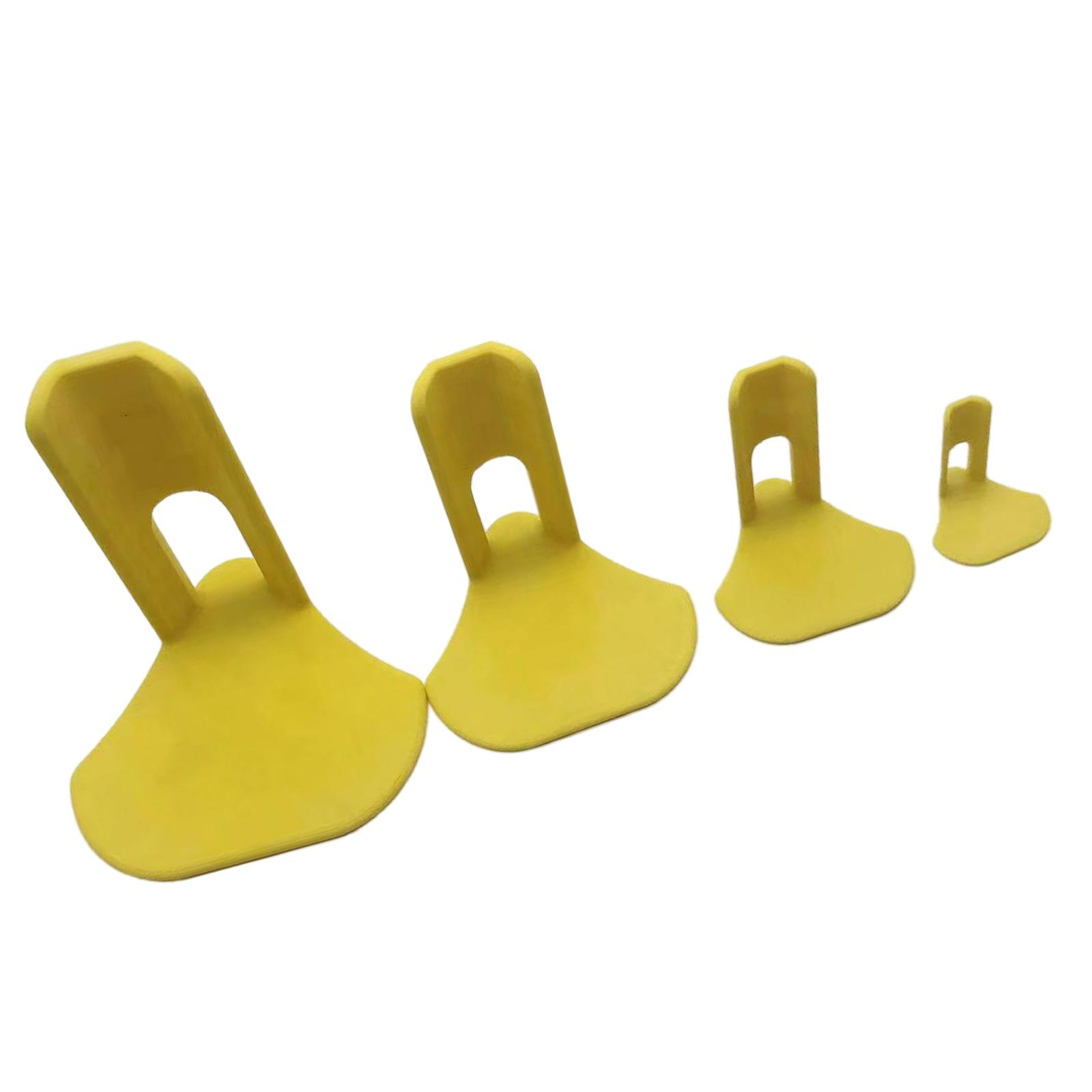 

Набор из 4 пластиковых шин для куриной лапы для травмированной птицы и домашней птицы, протекторы для безопасного восстановления и безопасности, фиксирующие шины