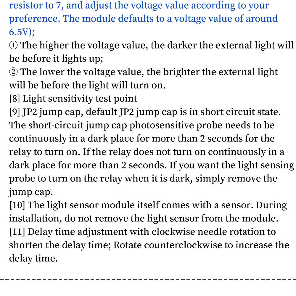 [Automatic Sensor Headlights] Light Control Module, Auto Headlight Module, Automatic Switch, Delay Start DC12V