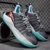 Foreign Trade Basketball Shoes Men's Spring and Summer Breathable Mesh Thick-soled Non-slip Sports Youth Sneakers Comfortable and Versatile