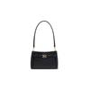 Handbag Angelina, Classic Temperament, Commuter, Exquisite, Compact, Zipper Closure, Metal LOGO Design, Armpit Bag, Baguette Shoulder