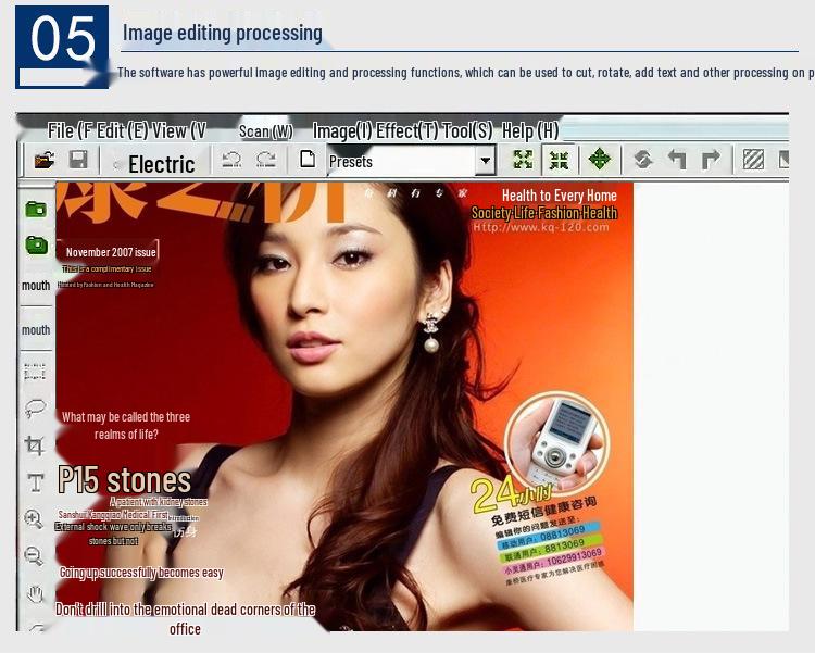 Hongding High-Resolution BK34500 Document Scanner & HD Video Capture Tool