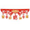 Decorative Chinese New Year Dragon Banners Felt Spring Festival Hanging Flag  Lunar New Year