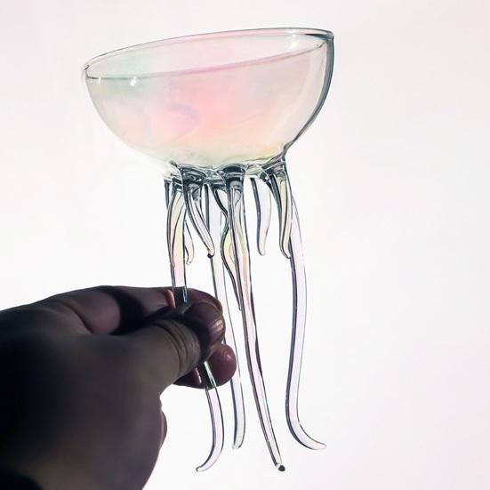 Bicchieri da Vino con Tentacoli di Polpo, Bicchiere da Cocktail a Forma di Medusa, Bicchieri Artistici da Vino, Decorazione Fresca per Bar, Regalo di Compleanno Unico per Lei Lui