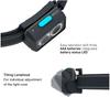 Ledlenser NEO3 LED Perfect for Outdoor Small Headlamp, Black/Blue, Battery-Operated, Lightweight, 97g, Compact, Running, Black/Blue, 502718, [Product
