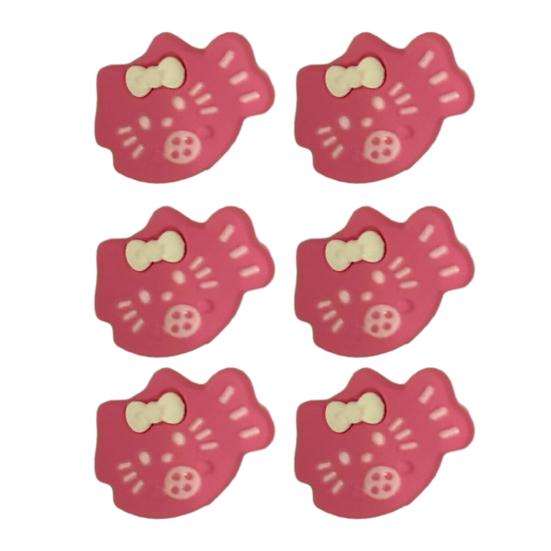 6Pcs Girl Hair Pins Cat Fish Resin Design Side Bang Hair Clips Stable Grip No Damage Small Hairpins Daily Travel Hair Accessories
