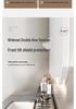 No-Drill Wall-Mounted Bathroom Shelf for Mirror, Faucet, and Vanity