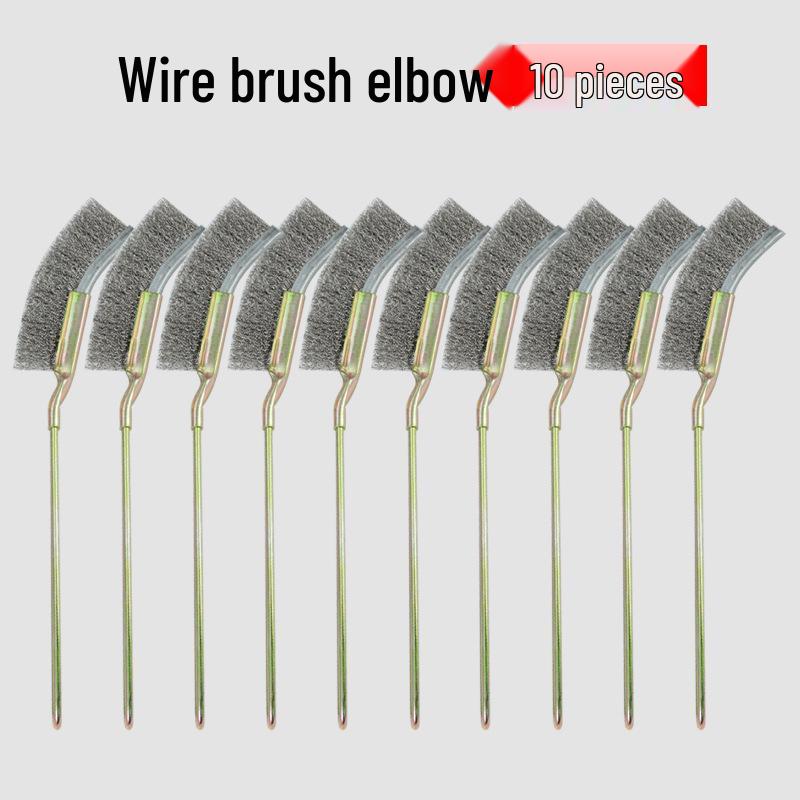 Stainless Steel Wire Brush with Handle - Rust Remover and Barbecue Grill Cleaner