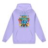 2025 Kids' Hooded Sweatshirt - New European & American Style, No. 67 Pattern, Autumn/Winter Fleece