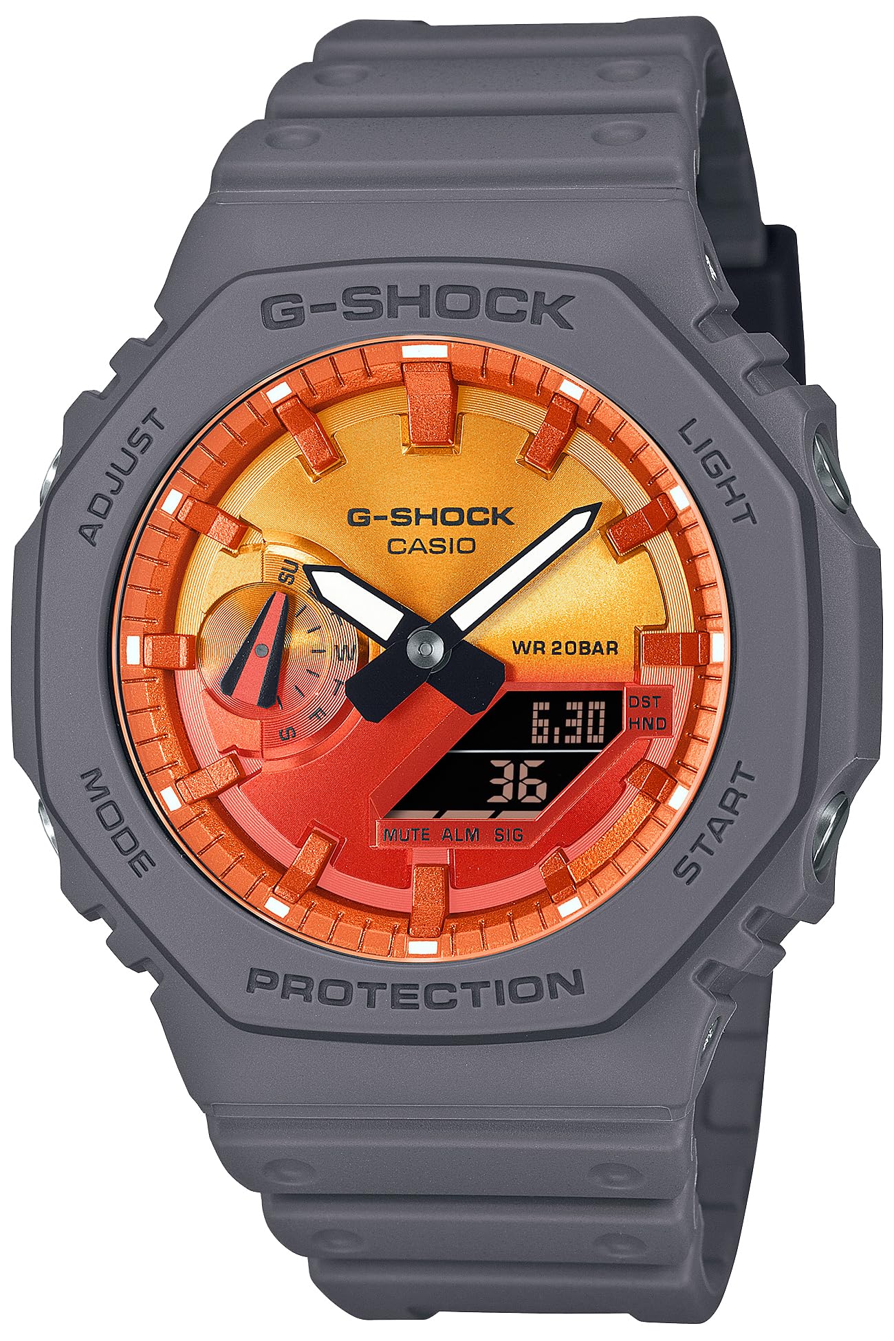 

Смотреть внутри серии Серые [Casio] G-Shock []Flame GA-2100FL-8AJF Мужские оранжевый