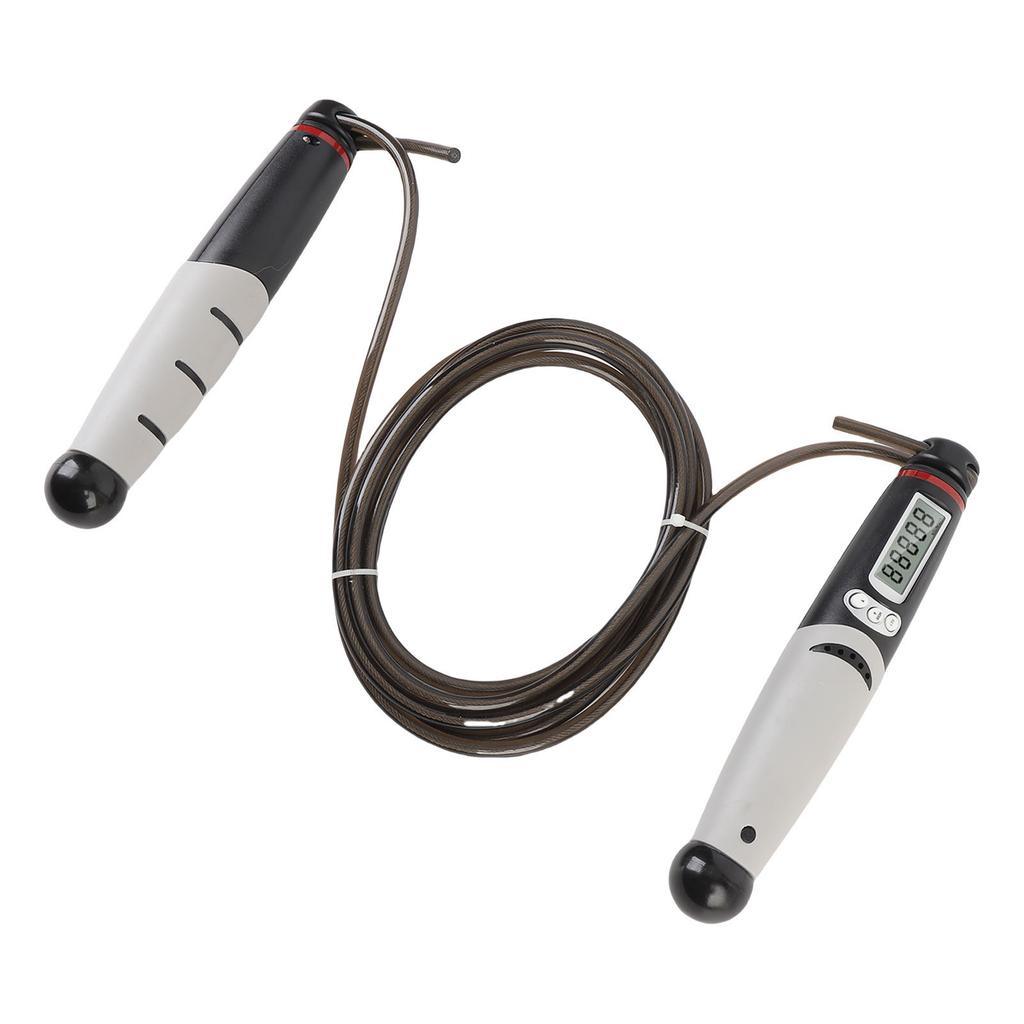 Smartes Springseil mit Zähler 1-Minuten-Timer Übungs-Springseil für Männer Frauen Springseil für