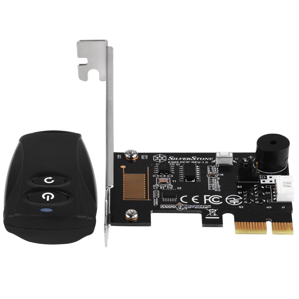 Silver Stone SilverStone Wireless Remote Switch x1 Connection 2.4GHz PCI-Express SST-ES02-PCIE