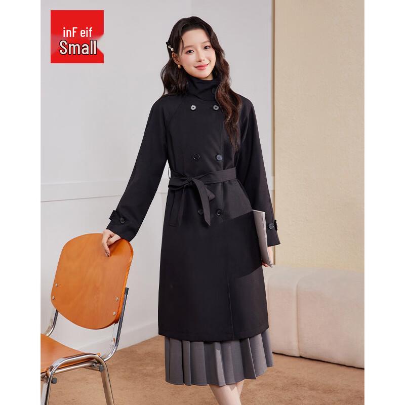IEF Women s Autumn Korean Style Versatile Trench Coat S