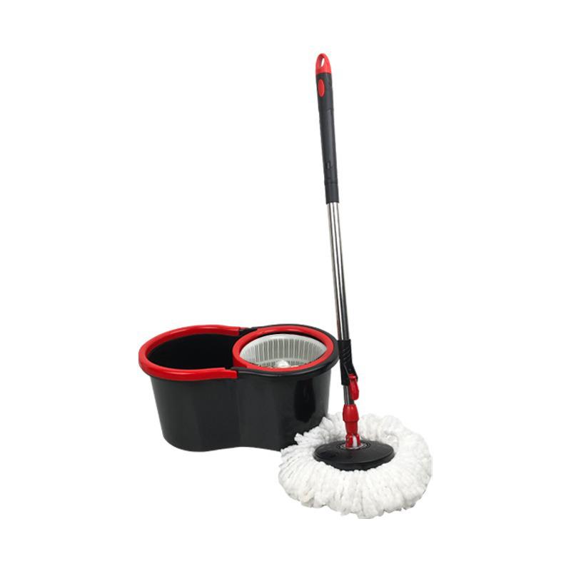Precision Made 9th Gen Dual Drive Hands-Free Rotating Mop and Bucket Set for Effortless Cleaning