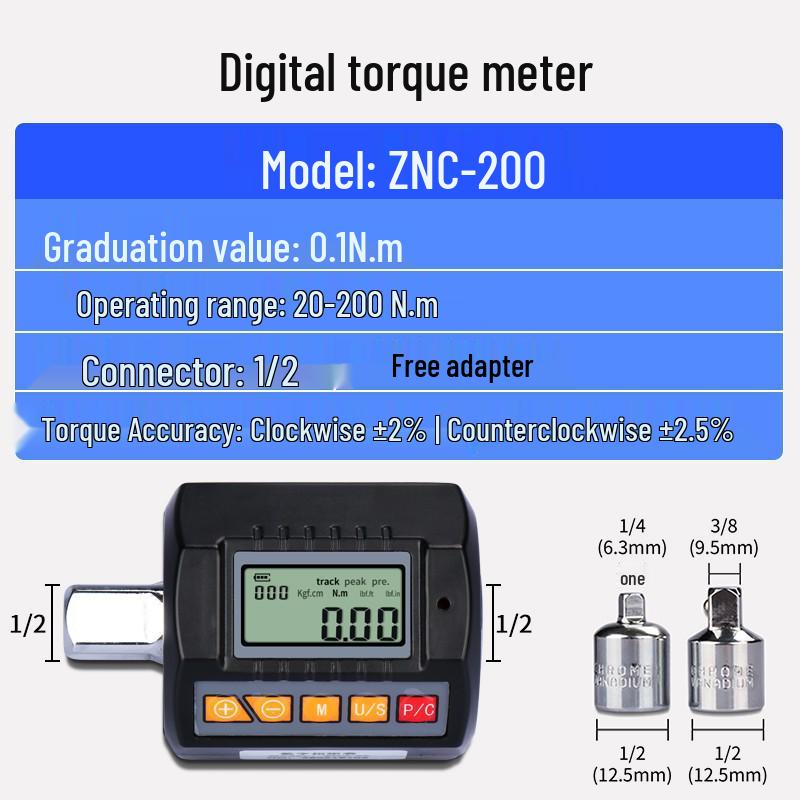 HEMUELE Digital Torque Wrench Tester