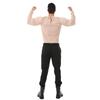 Herren Muskelshirt Bodybuilder Halloween Kostüm Zubehör für Erwachsene Muskelshirt gepolstert