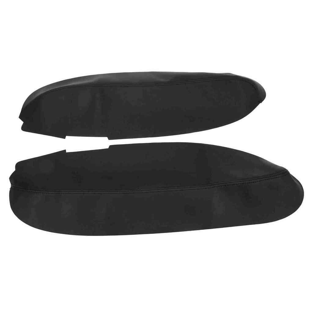 2 st Framdörrpanel Armstödsskydd Svart Konstläder Ersättning för Acura RL 2005?2012