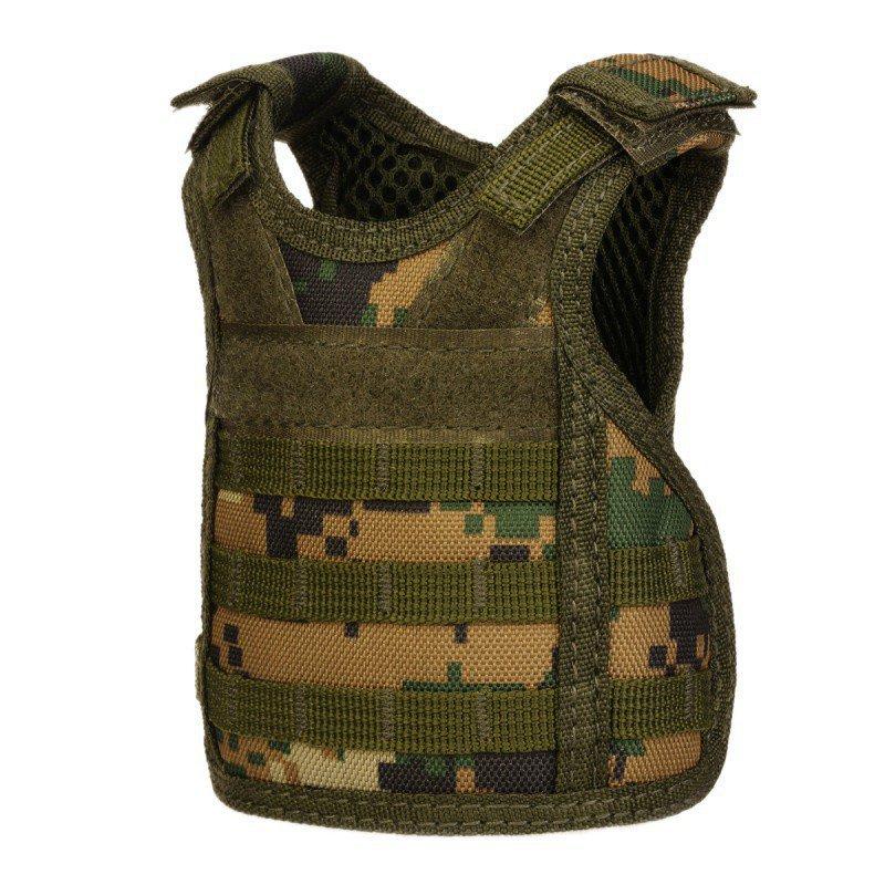 Beer Bottle Mug Decorative Sleeve Insulated Drop-proof Beer Mini Vest Tactical Antifreeze Water Bottle Protective Cover 4
