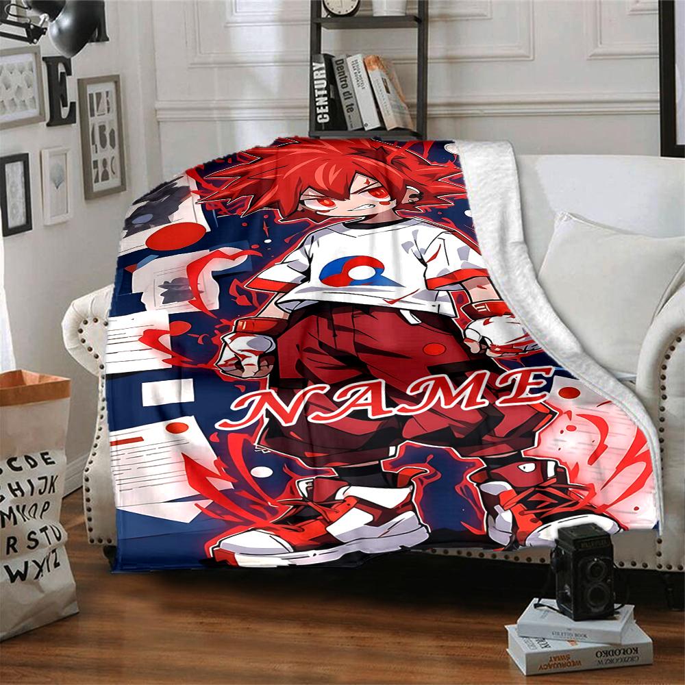 Custom 1pc Sonic Adventure Blanket, Soft And Comfortable Blanket, Casual Warm, Camping Travel Blanket, Birthday Gift Q912175