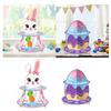 Easter Cupcake Stand Dessert Tower Display Versatile Centerpiece 2 Layer for