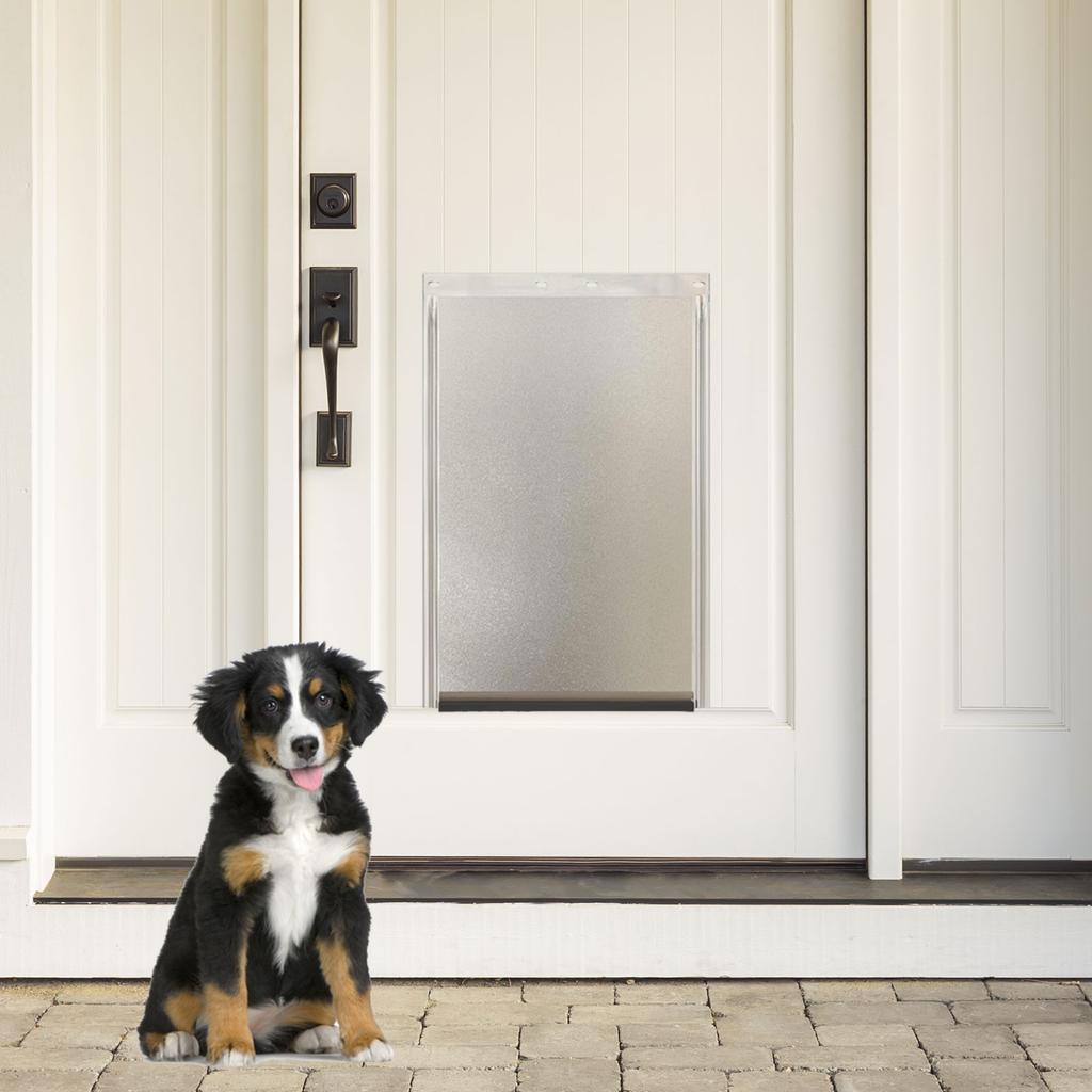 Dog Door Replacement Flap Portable Puppy Cats Kitten Door Flap Strong Bearing TPU Pet Folding Door Pet Supplies