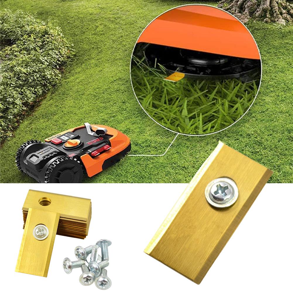 18/36pcs Stainless Steel Blades Replacement For Worx Landroid Robotic Lawnmower Cutting Blade Set Lawn Mower Parts