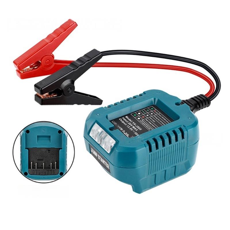 Heavy Duty Car Battery Jumper Cable Replace For 18V-20V Battery Car Jump Starting Adapter Battery Boosting Cable