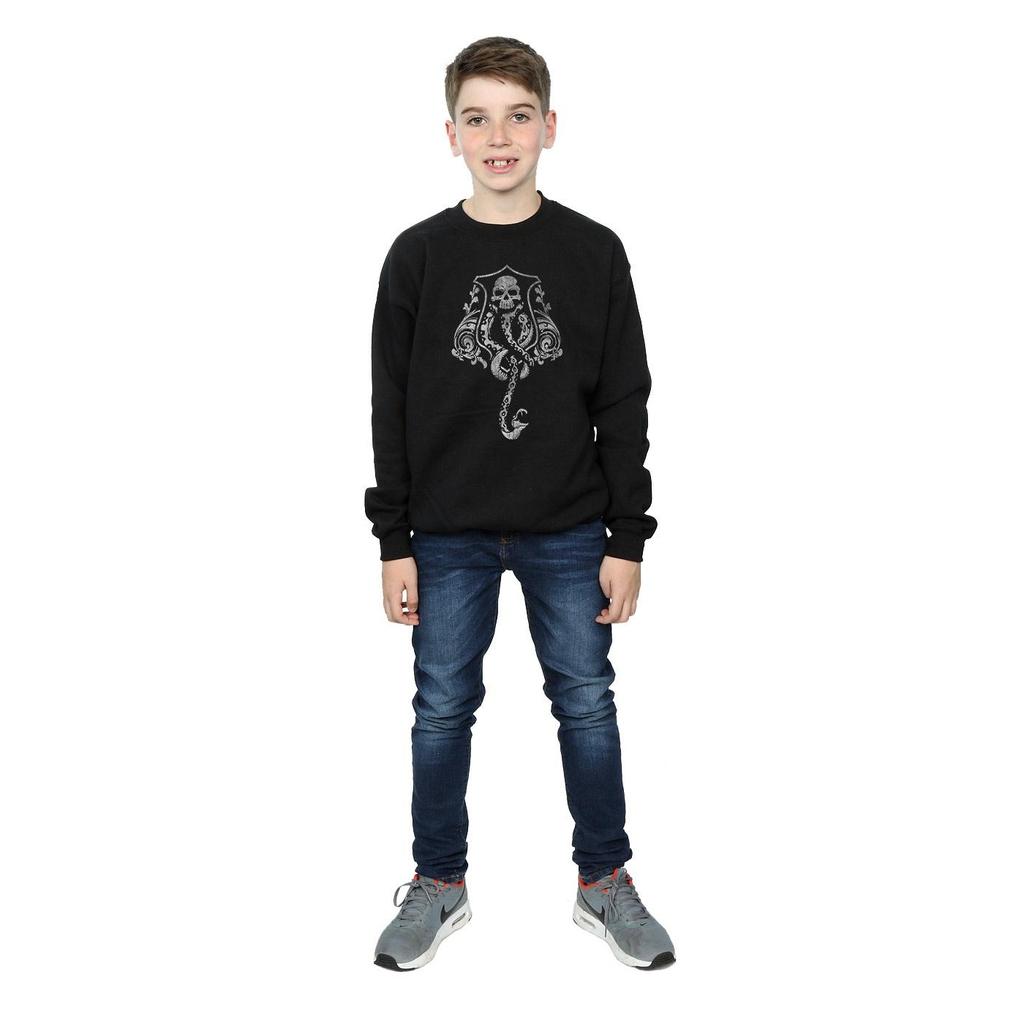 HARRY POTTER Boys Dark Mark Crest Sweatshirt