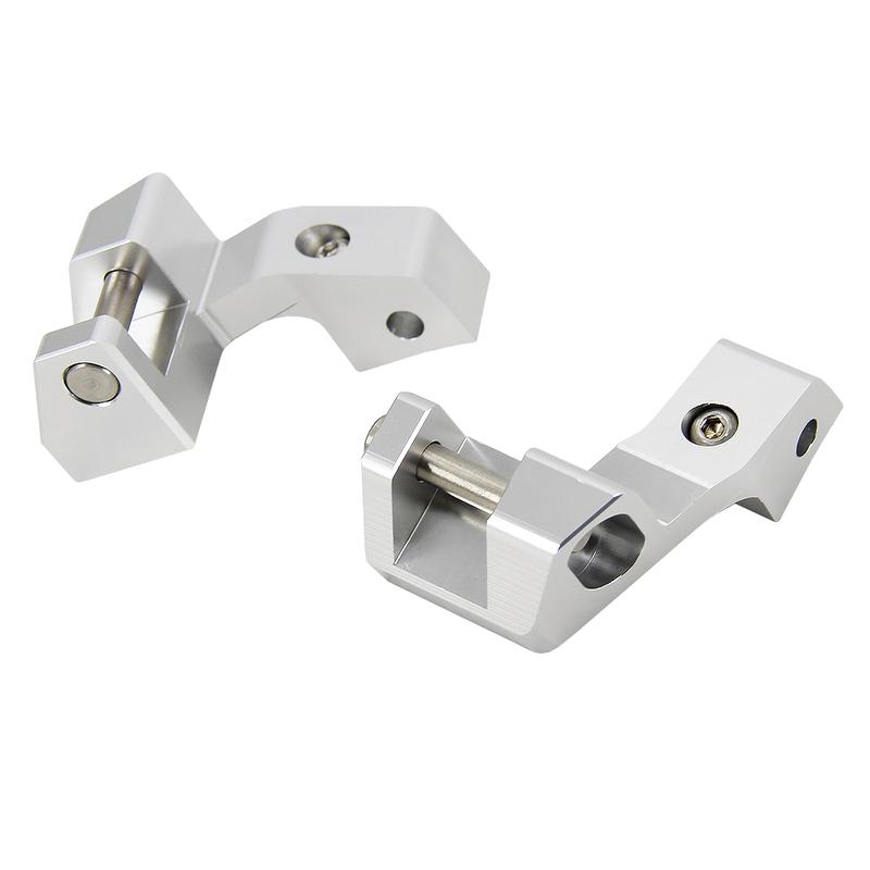 Motorcycle Passenger Foot Peg Relocation Foot Rests Regulator Accessories new For BMW R1200RT 2005-2013 R1200RT LC 2014- R1250RT