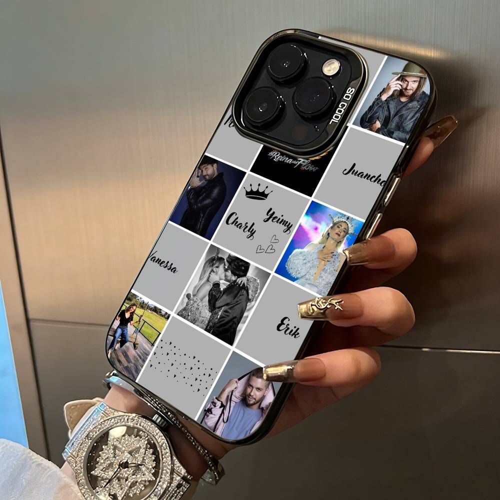 Q-Queen of Flow -La Reina D-Del Flow Phone Case For IPhone17 16 11 12 13 14 15 16 Pro Max Plus Cover Colored Silver Funda Bumber