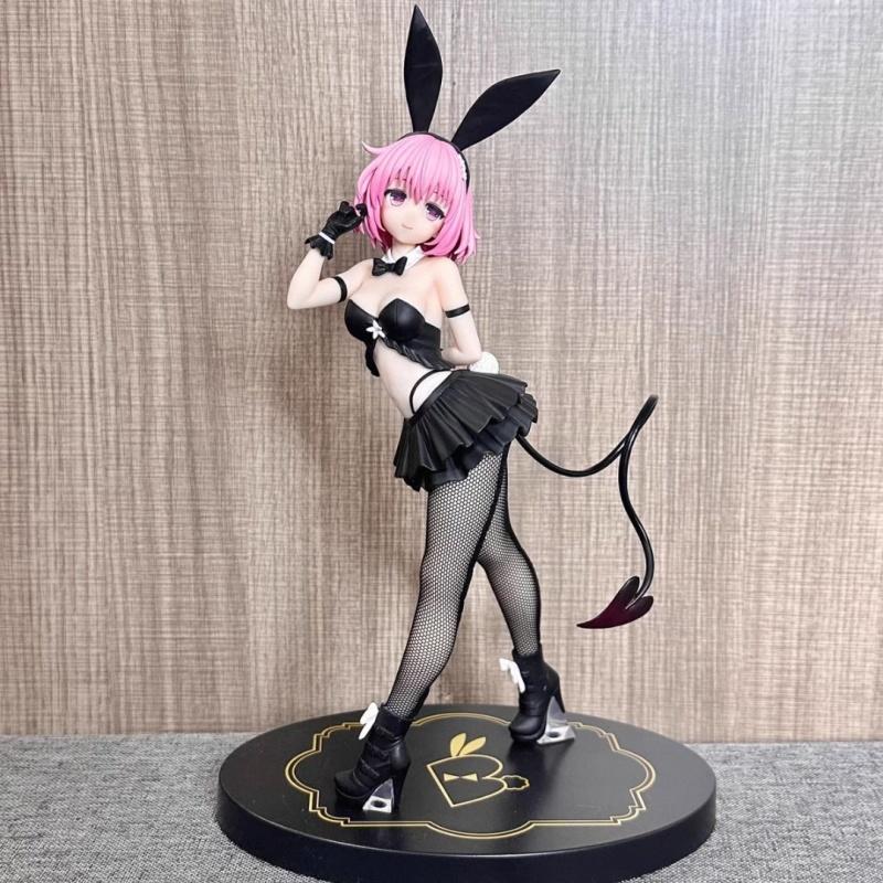 NEW Genuine FuRyu To Love Ru Darkness 27cm Momo Belia Deviluke BiCute Bunny Girl Desktop Cute Anime Figure Toys Gift