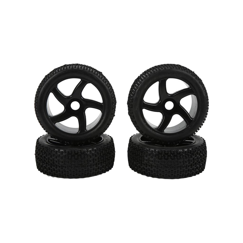 4pcs RC Car Rubber Tires Wheel Set for 1Celsius8 1Celsius10 Remote Control Car Upgrade Parts