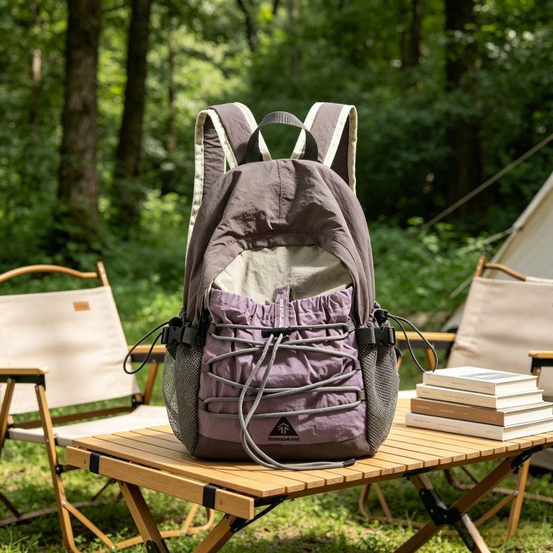 Schoolbag1011 New Simple Backpack Female Student School Bag Outdoor Sports Backpack Mountaineering Bag Short Trip Bag