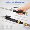 High Pressure Washer Wand Universal Watering Sprayer Cleaning Tool with 5 Interchangeable Spray Tips Car Garden Watering Wand