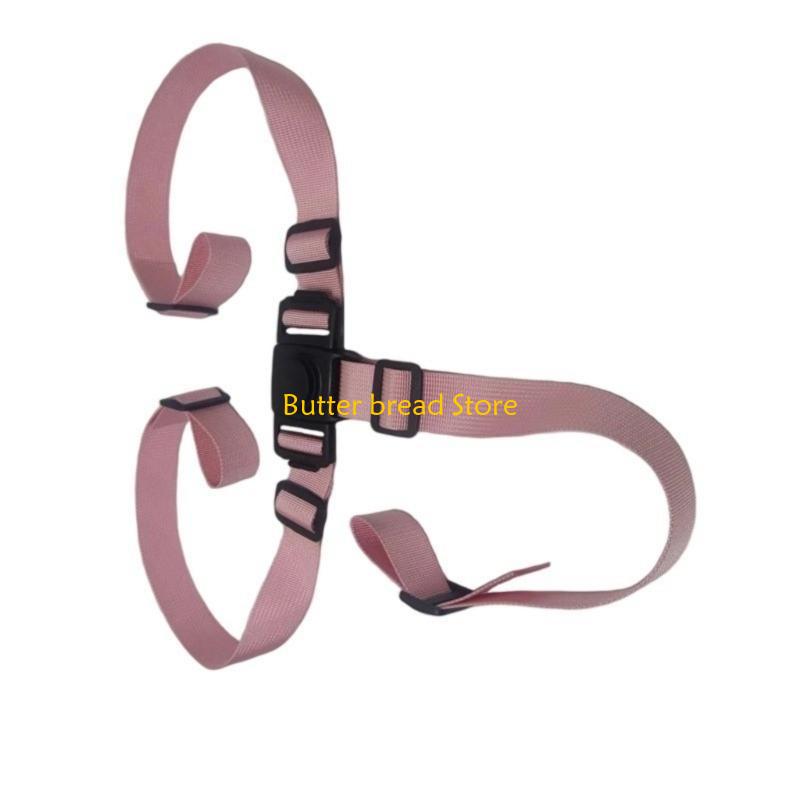 W89C Infant Safety Belt Strap with 3 Point Design for Secure Baby Chairs Highchairs