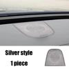 For Mercedes Benz E Class W214 S214 2024-2026 Stainless Steel Silver Car Dashboard Horn Cover Trim Interior Car Accessories