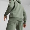 Puma Solid Color Casual Hoodie With Large Pockets Long Sleeve Sweatshirt Unisex sweatshirt Green 625301-44