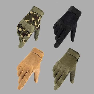 Herren Taktische Handschuhe Touchscreen Motorrad Radfahren Vollfinger Outdoor Sport Fitness Jagd Wandern