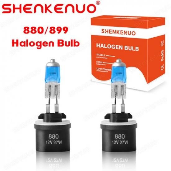 For 1994-2004 Ford Mustang - 2x 880/899 Halogen Fog Light Bulbs Combo Kit 4200K