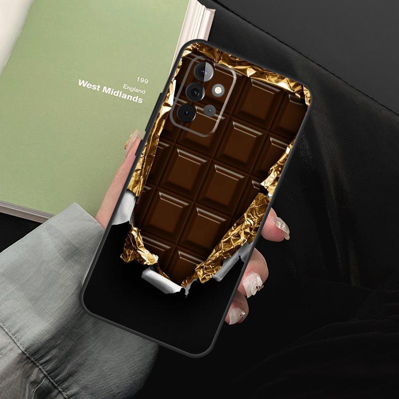 Chocolate Bar For Samsung Galaxy A52 A32 A22 A54 A14 A16 A26 A36 A56 A55 A35 A05 A06 A15 A53 A33 A13 Case