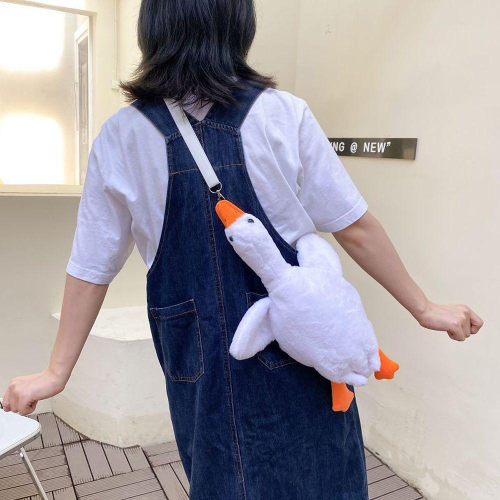 Duck Goose Girl Gift Cartoon Animal Crossbody Bag Plush Bag Women Shoulder Bag Korean Style Bag