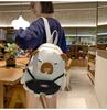 2025 Capybara Cartoon Damen Street Trend Freizeitrucksack mit großem Fassungsvermögen