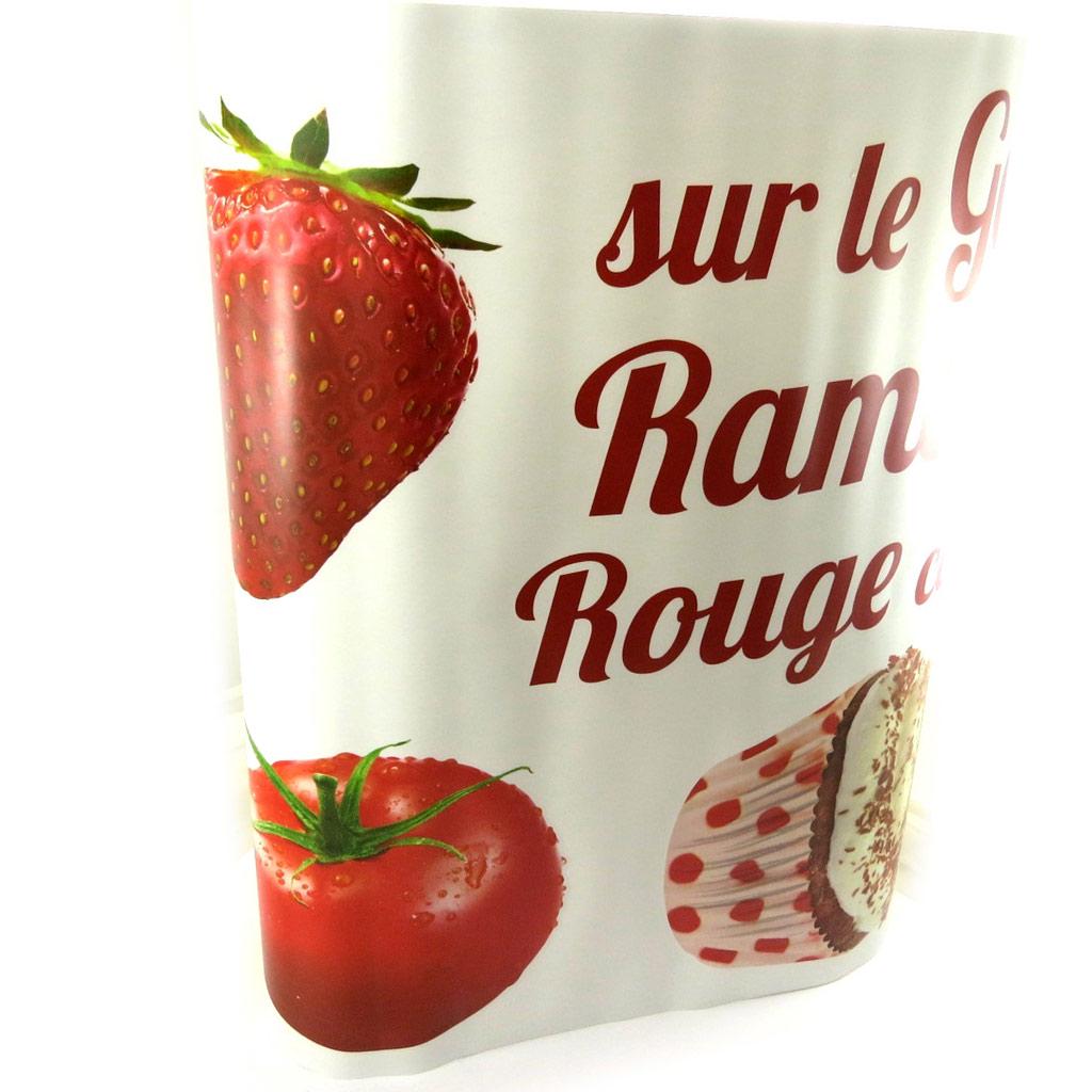 Les Trésors De Lily [L4988] - Stickerbogen 'Kirschtomate Erdbeere' (50x70 cm)