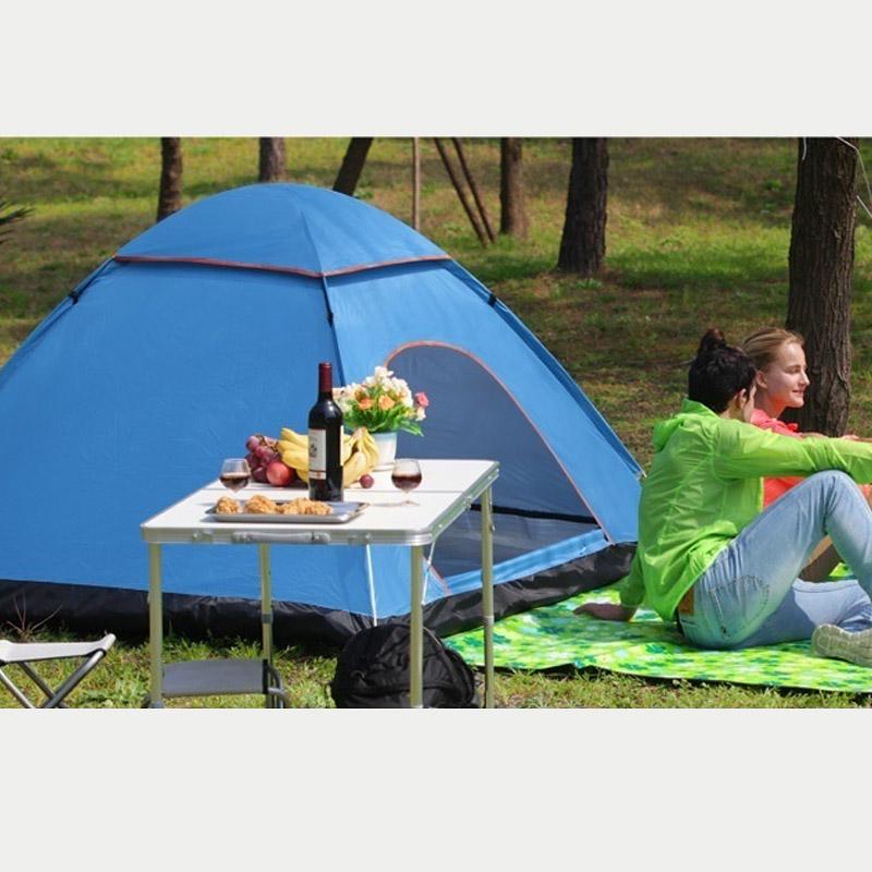 3-4 People Folding Automatic Camping Tent Waterproof Outdoor Portable Hiking Family Tent