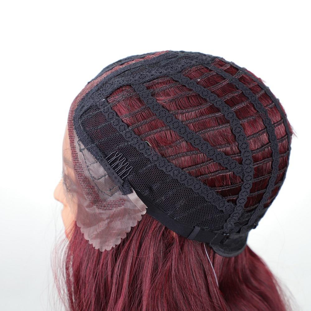 Front Lace Wig European American Female Preference Medium To Long Straight Hair Synthetic Headband Xuchang