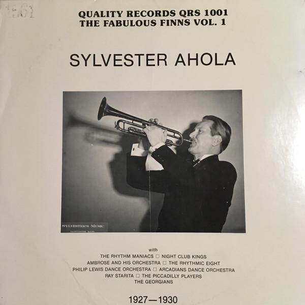 

LP Record SYLVESTER AHOLA The Fabulous Finns Vol. 1 QRS1001 Quality Records 1979 Finland Jazz Used