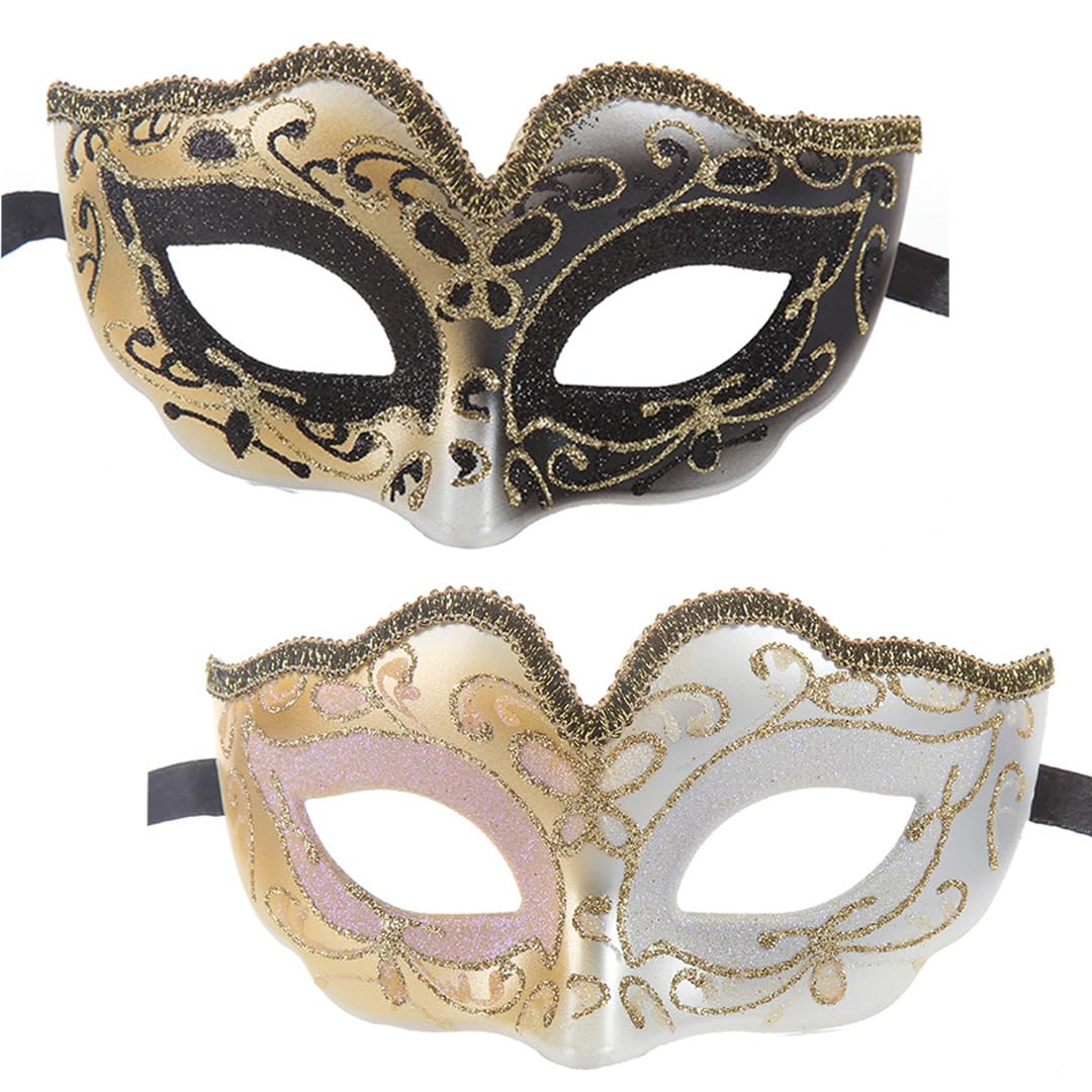 

Венецианская маска для полумаски с блестками [TOMMYFIELD] Детская, Лицо, (маскировать) [Продукт]