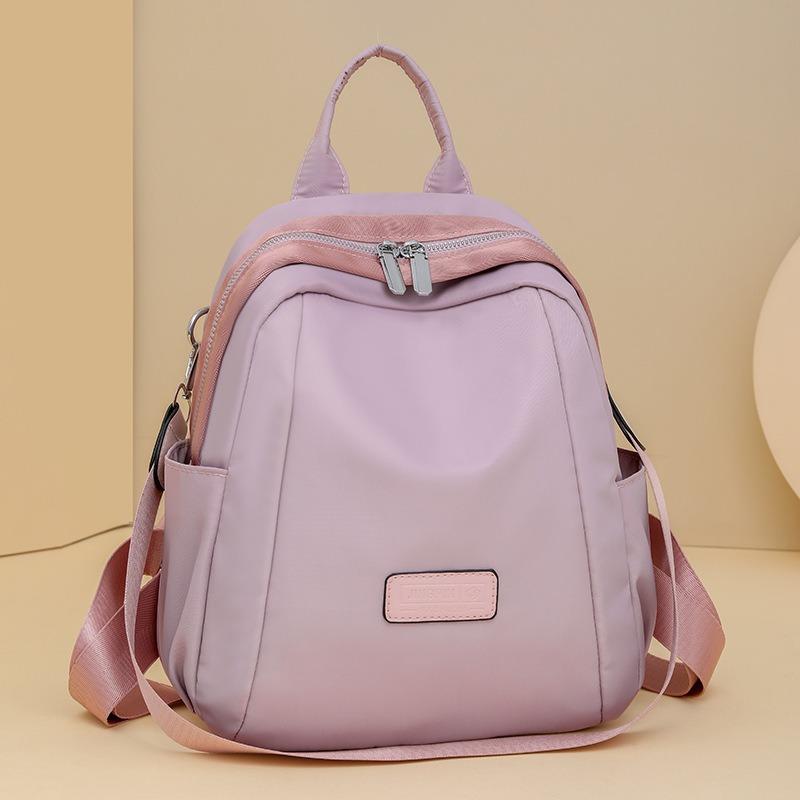 Oxford cloth backpack women's small and lightweight travel three-purpose women's backpack multi-functional shoulder messenger bag