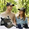 Breathable Ox Horn Baseball Cap Sun-proof Baseball Hats Casual Sport Trucker Hat  Cosplay
