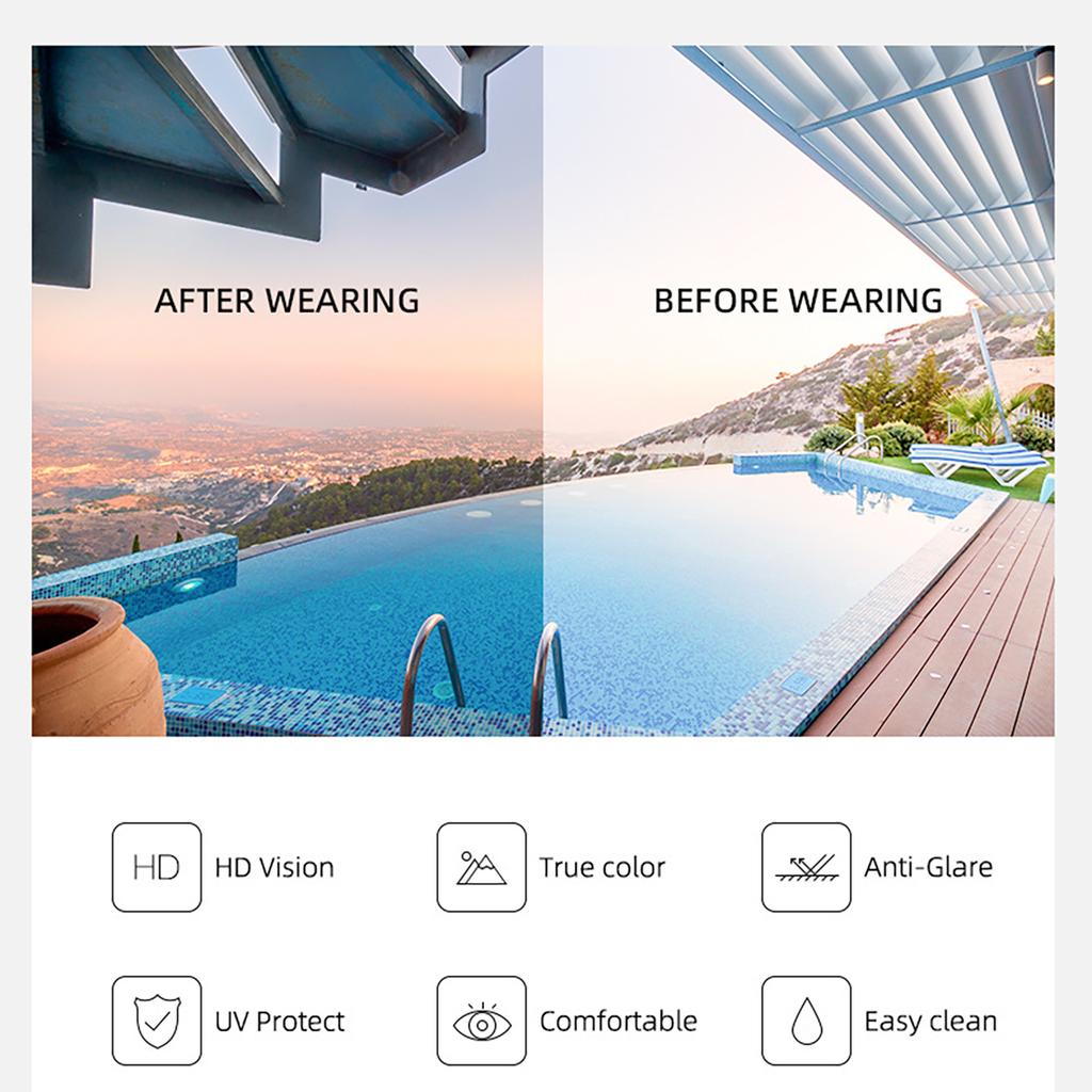 1/6 Stück-Zukunfts-Technologie-Sinn Brille Persönlichkeit Motorrad Wind Großrahmen Sonnenbrille Übertriebene Moderne Sonnenbrille