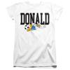 Disney Womens/Ladies Kick Donald Duck Football T-Shirt